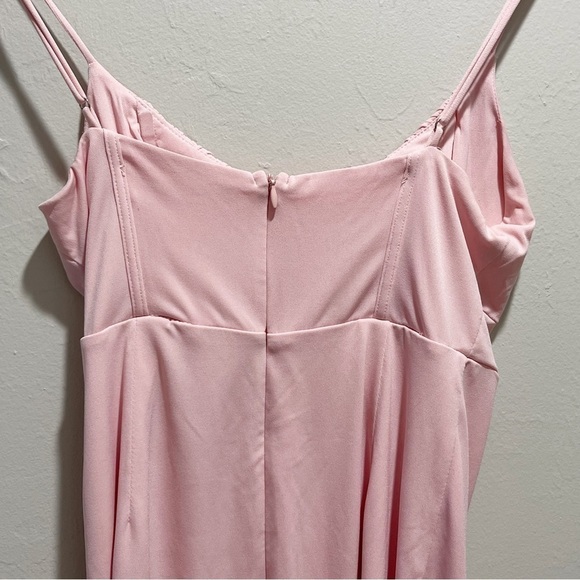 HERE COMES THE SUN Women’s Pink Corset Waist Strappy Sun Dress Size Medium - Picture 4 of 8